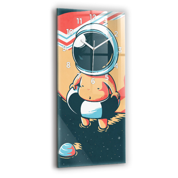 Modern vertical wall clock Children's imagination