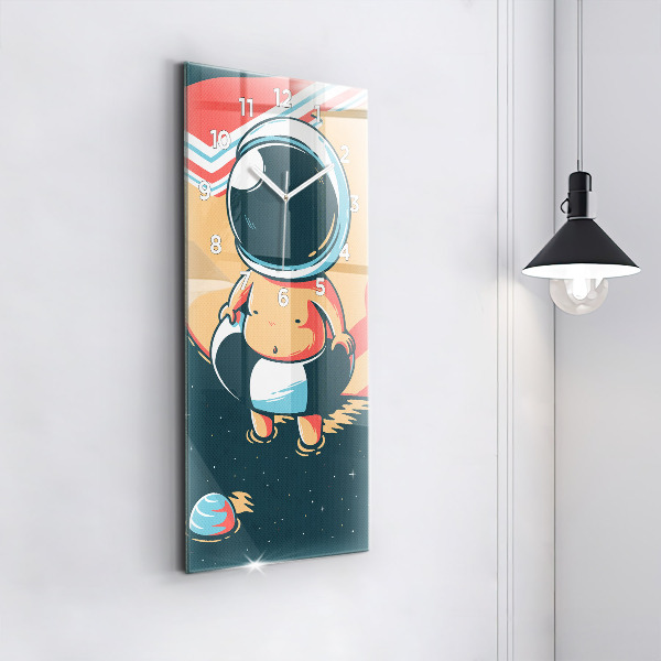 Modern vertical wall clock Children's imagination