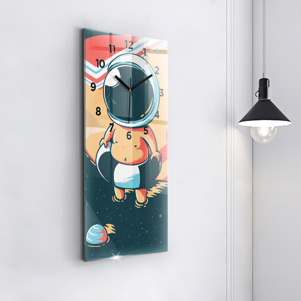 Modern vertical wall clock Children's imagination