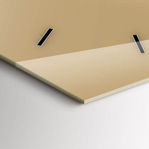 Modern vertical wall clock Owl - a sign of wisdom