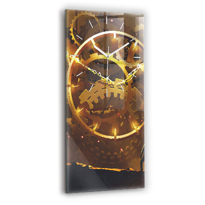 Modern vertical wall clock Time – Mechanism
