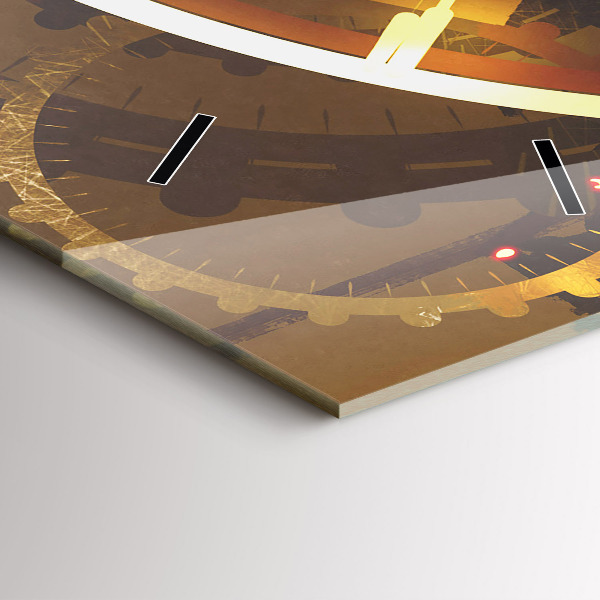 Modern vertical wall clock Time – Mechanism