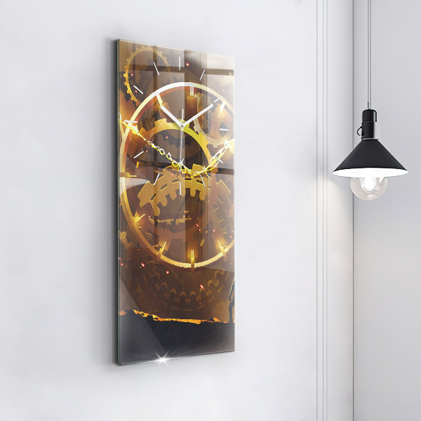 Modern vertical wall clock Time – Mechanism