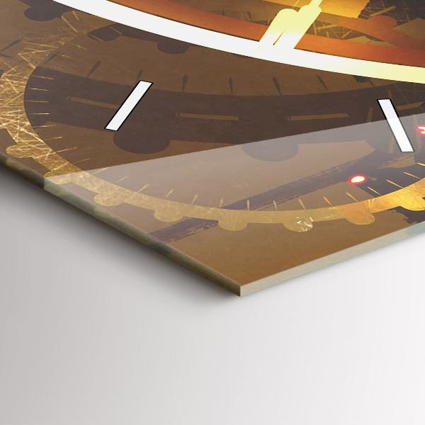 Modern vertical wall clock Time – Mechanism