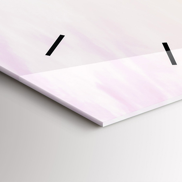 Modern vertical wall clock Polish Sunny Sea