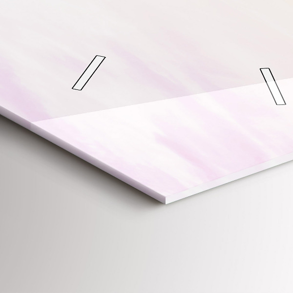 Modern vertical wall clock Polish Sunny Sea