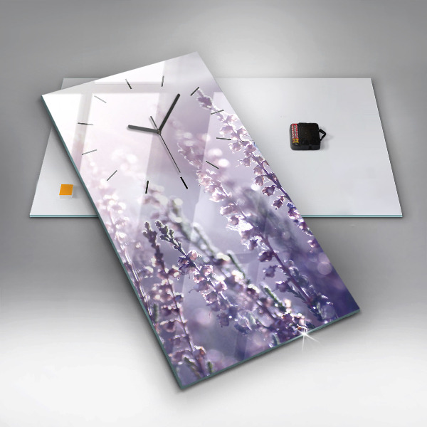 Modern vertical wall clock Abstraction