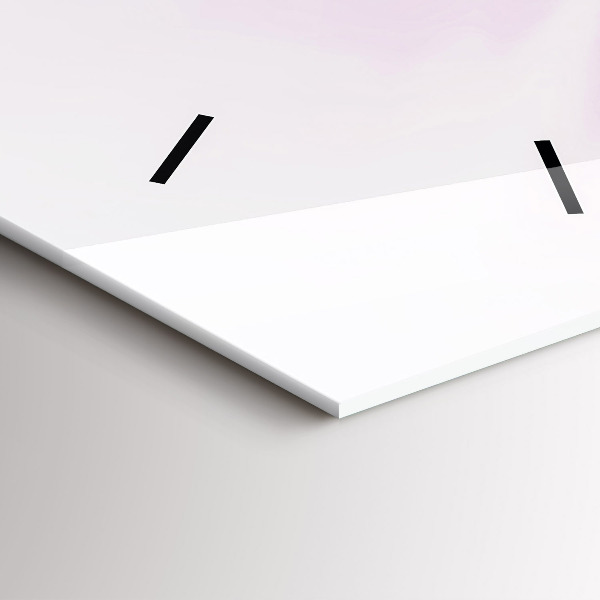 Modern vertical wall clock Abstraction
