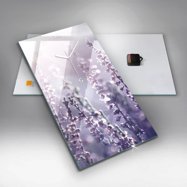 Modern vertical wall clock Abstraction