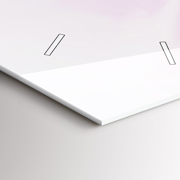Modern vertical wall clock Abstraction