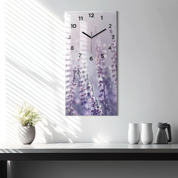 Modern vertical wall clock Abstraction
