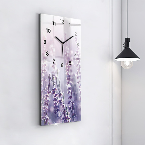 Modern vertical wall clock Abstraction