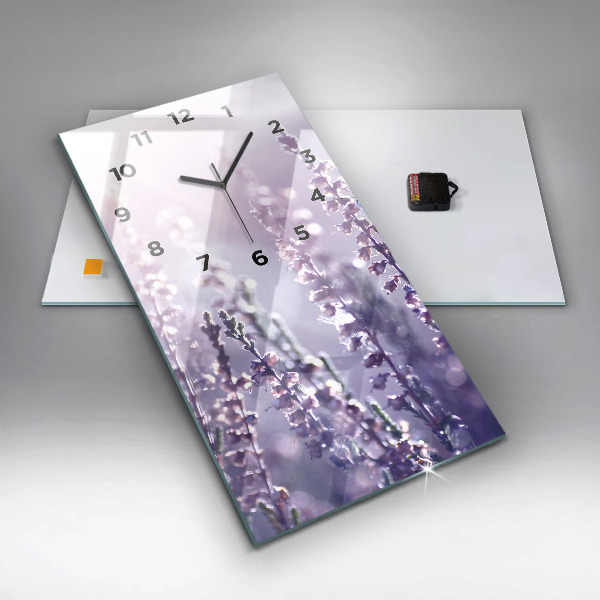 Modern vertical wall clock Abstraction