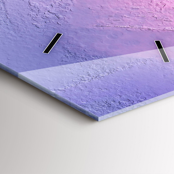 Modern vertical wall clock Seascape