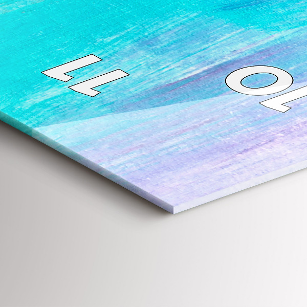 Modern vertical wall clock Skyscraper abstraction