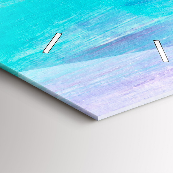 Modern vertical wall clock Skyscraper abstraction