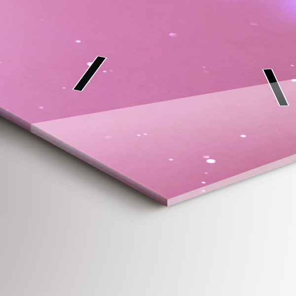 Modern vertical wall clock Abstraction book