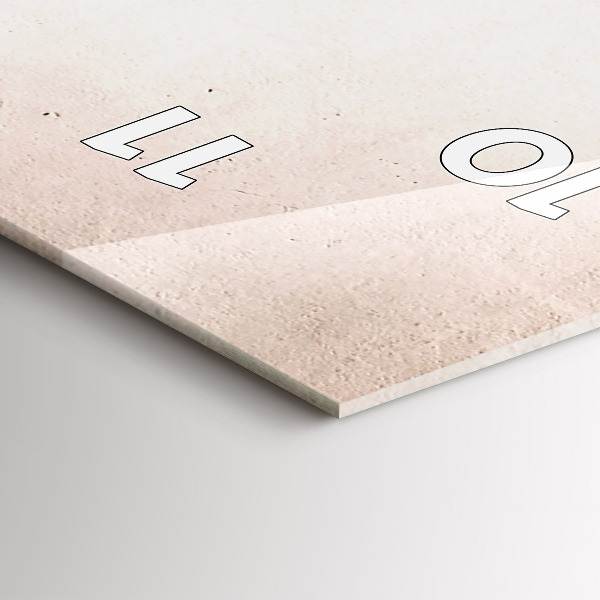 Modern vertical wall clock Italian bike