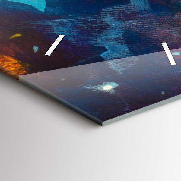 Modern vertical wall clock Abstraction The Little Prince