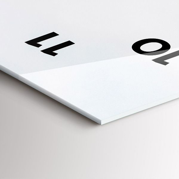 Modern vertical wall clock Old cars