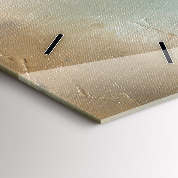 Modern vertical wall clock Architecture of the city of Paris