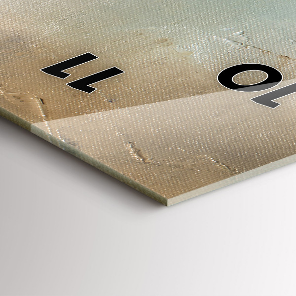 Modern vertical wall clock Architecture of the city of Paris