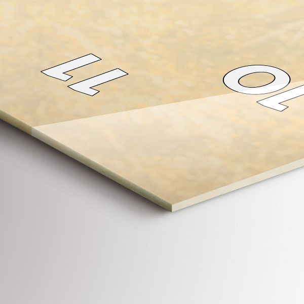 Modern vertical wall clock Monk leading elephants