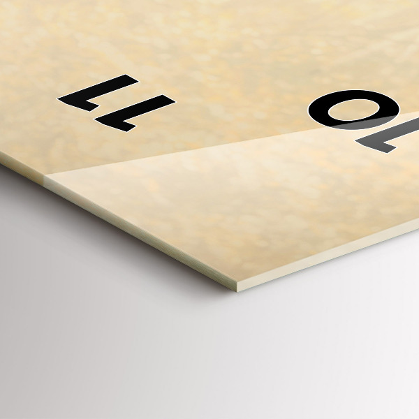 Modern vertical wall clock Monk leading elephants