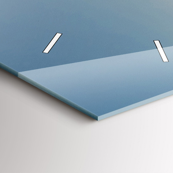 Modern vertical wall clock Tractor in a farm field