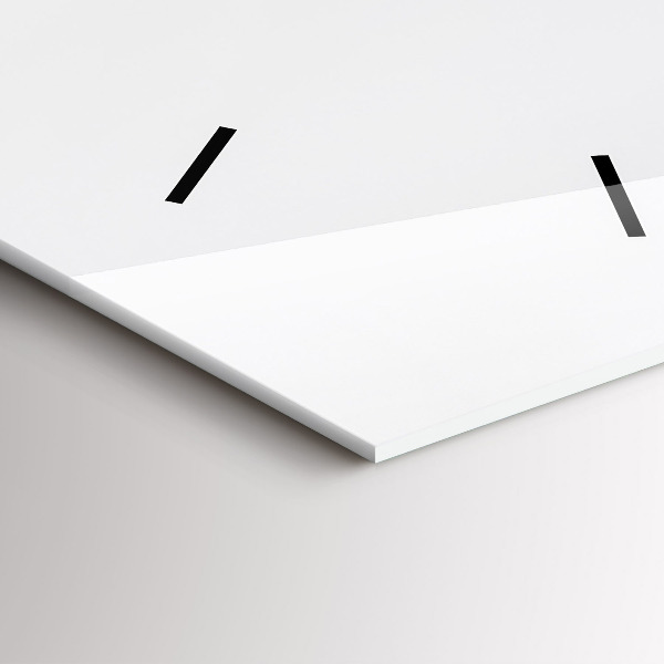 Modern vertical wall clock Sleeping cat and dog