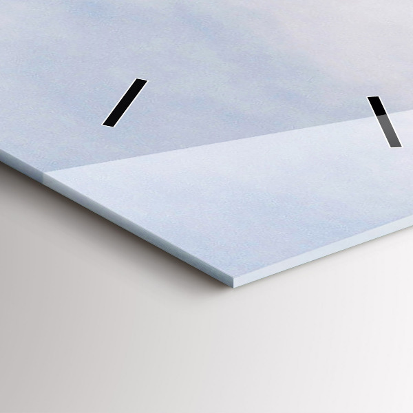 Modern vertical wall clock Vehicle in the Kamchatka desert