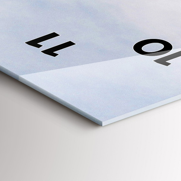 Modern vertical wall clock Vehicle in the Kamchatka desert