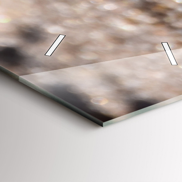 Modern vertical wall clock Seashells on the beach