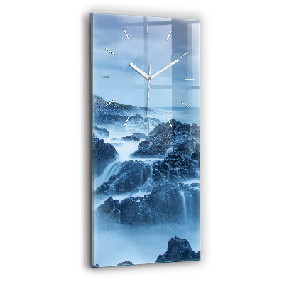 Modern vertical wall clock Lighthouse