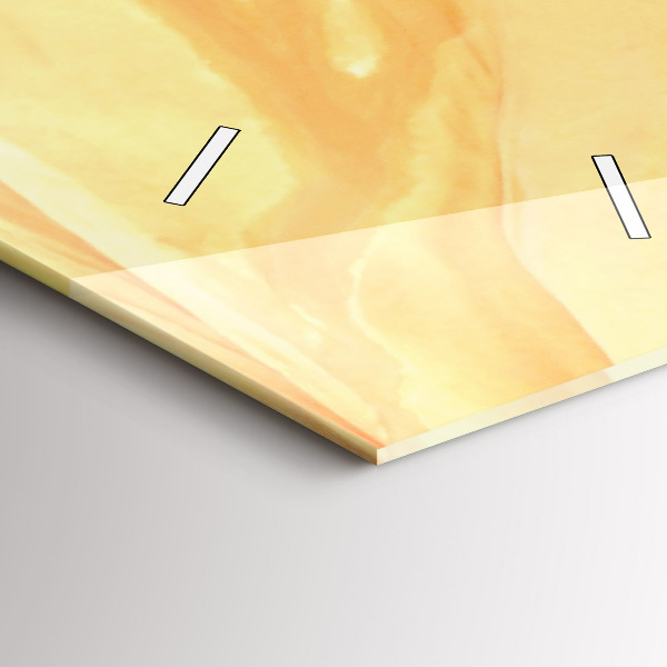 Modern vertical wall clock Antelope Canyon