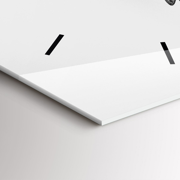 Modern vertical wall clock Statue of Liberty in Budapest