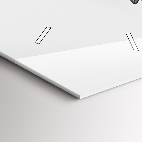 Modern vertical wall clock Statue of Liberty in Budapest