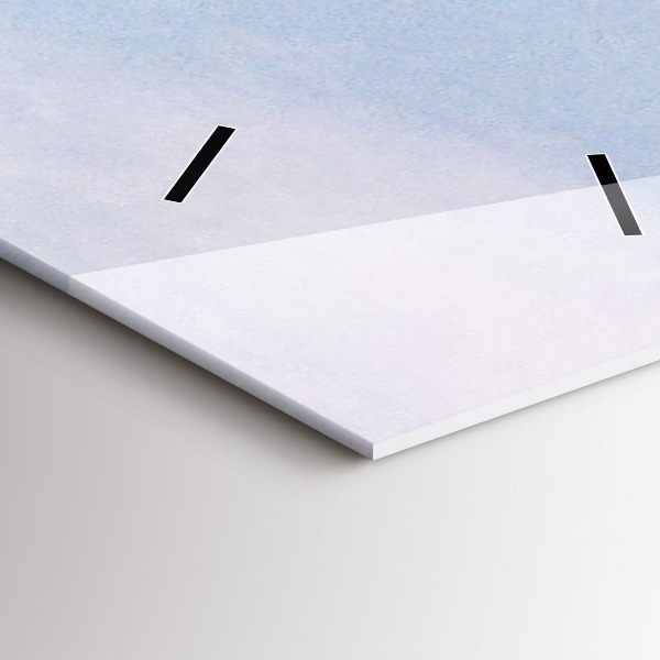 Modern vertical wall clock St. Stephen's Basilica