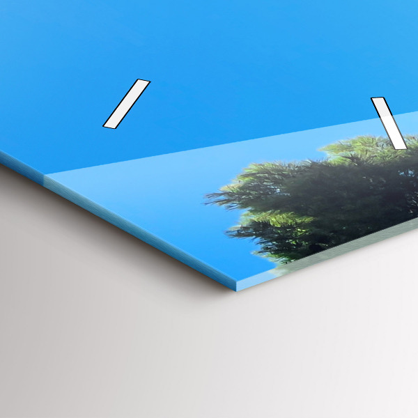 Modern vertical wall clock Costa Brava