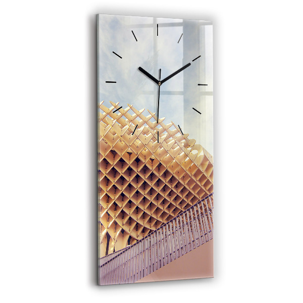 Modern vertical wall clock Viewpoint in Seville