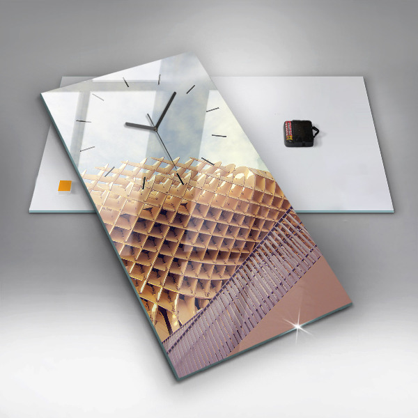 Modern vertical wall clock Viewpoint in Seville