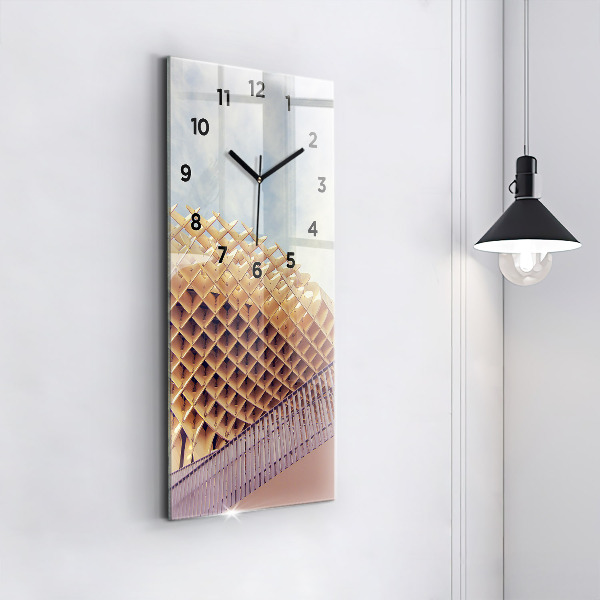 Modern vertical wall clock Viewpoint in Seville