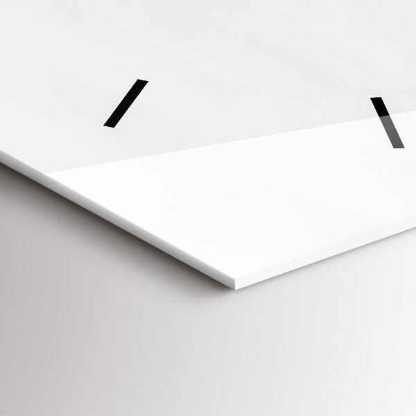 Modern vertical wall clock River Hamburg Germany