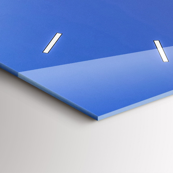 Modern vertical wall clock The city lit up at night