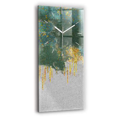Modern vertical wall clock Decorative pattern