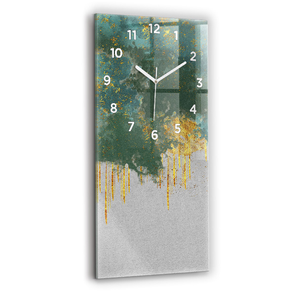 Modern vertical wall clock Decorative pattern