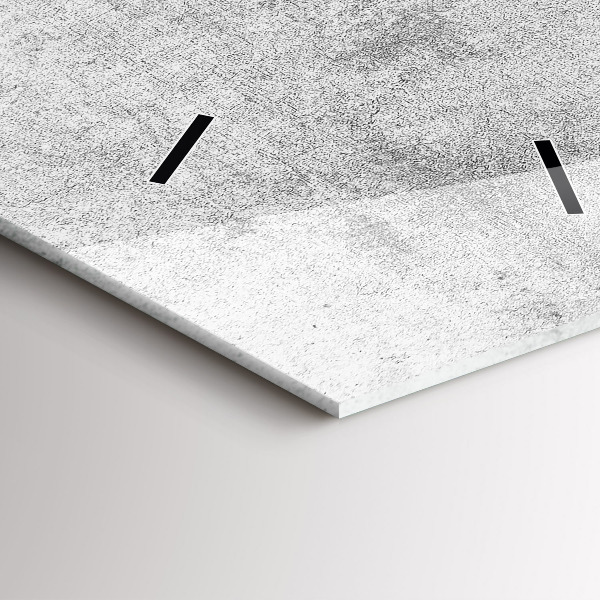 Modern vertical wall clock Concrete wall