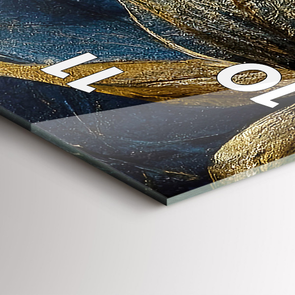 Modern vertical wall clock Decorative flowers