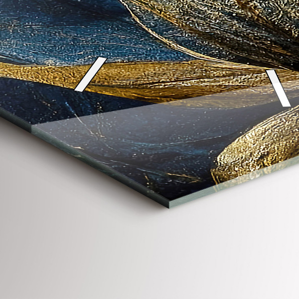 Modern vertical wall clock Decorative flowers