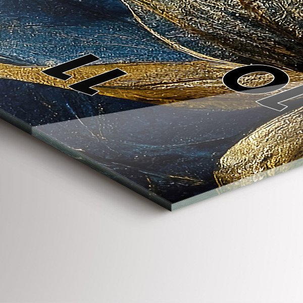 Modern vertical wall clock Decorative flowers